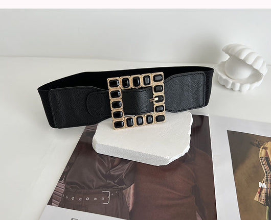 Cinturón para Mujer con Hebilla de Strass Brillante - Image 9