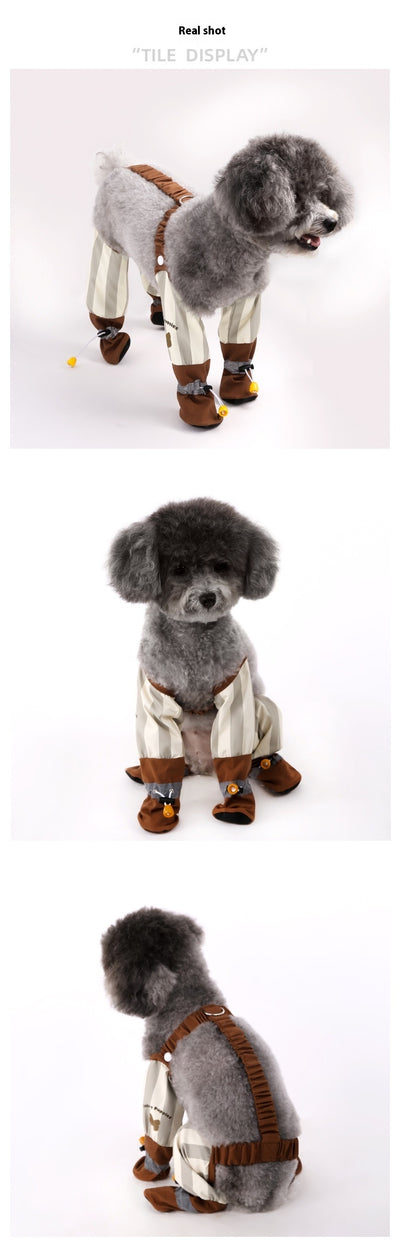 Pantalones Protectores para Perros Otoño-Invierno Ajustados Antipolvo - Image 17