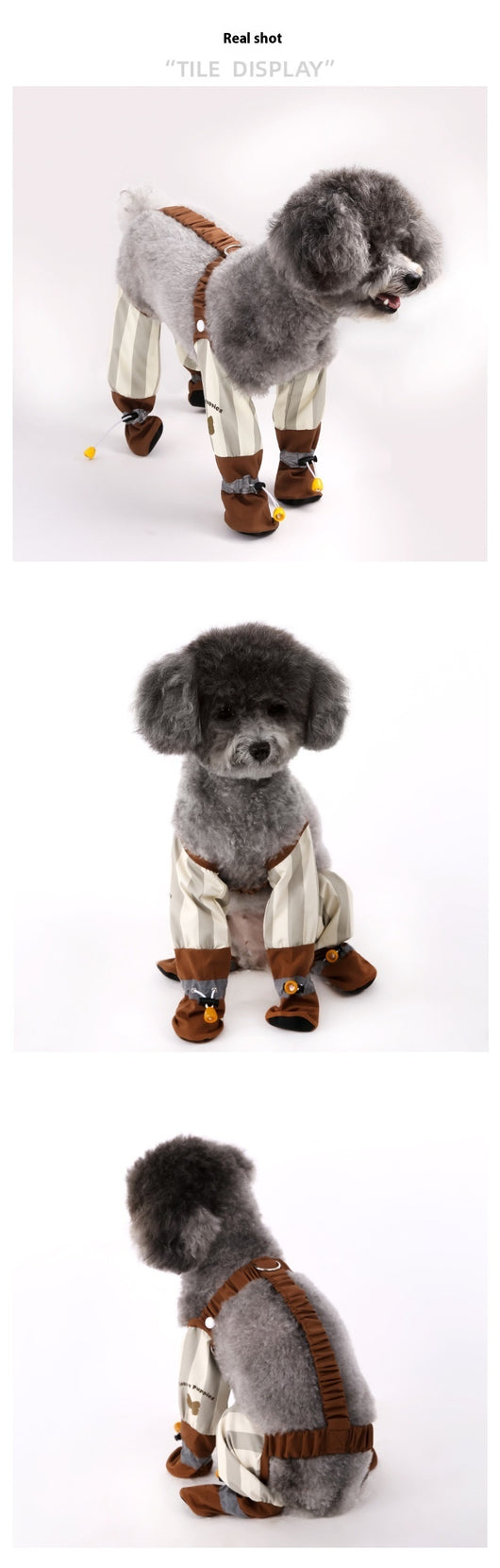 Pantalones Protectores para Perros Otoño-Invierno Ajustados Antipolvo - Image 17