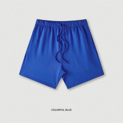 Pantalones Cortos Hombre Sueltos Color Liso - Image 9