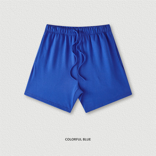 Pantalones Cortos Hombre Sueltos Color Liso - Image 9