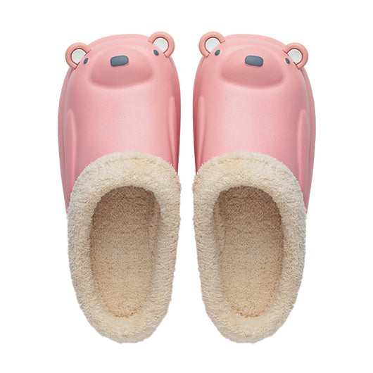 Pantuflas Cálidas Antideslizantes con Diseño Osito - Image 4