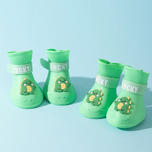Botas Impermeables Antideslizantes para Mascotas - Juego de 4 Piezas - Image 22