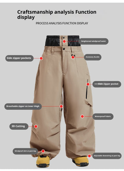 Pantalones Impermeables para Snowboard y Esquí para Mujer - Image 24