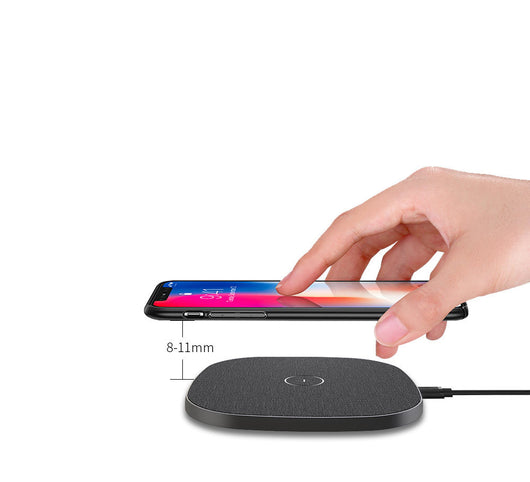 Cargador Inalámbrico 10W Rápido Compatible con Apple, Huawei y Dispositivos Móviles - Image 2
