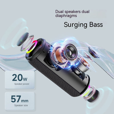 Parlante Bluetooth Resistente al Agua para Vehículos S49Pro - Image 2