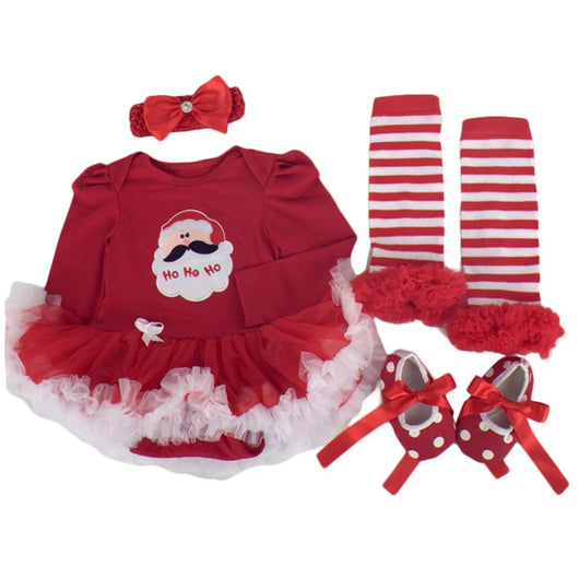 Conjunto de 4 Piezas de Ropa para Recién Nacido - Colección Navideña - Image 9