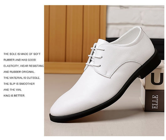 Zapatos de Cuero Casuales para Hombre con Suela Blanda - Estilo Ejecutivo - Image 18
