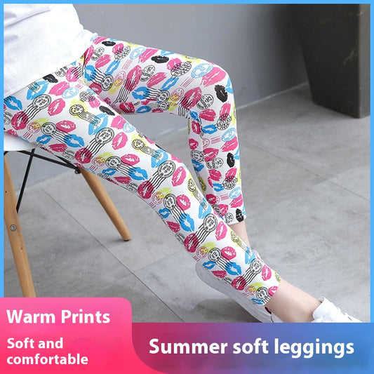 Leggings Capri Modal Elásticos para Niña - Uso Diario y Deportivo - Image 2