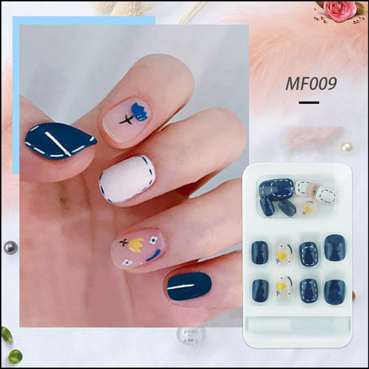 Stickers de Uñas Reutilizables con Diseño Red Net - Image 9