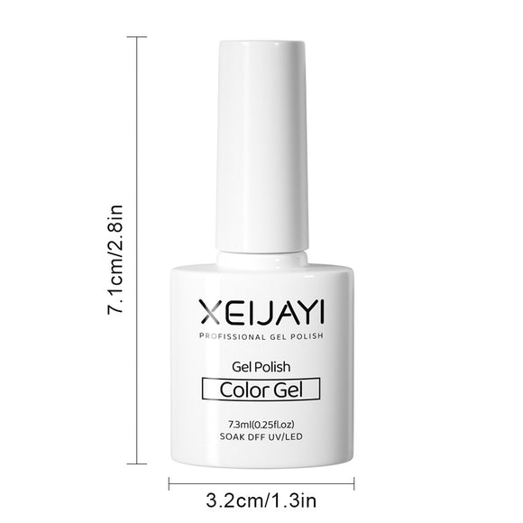 Esmalte UV Nude Transparente Cherry Red White