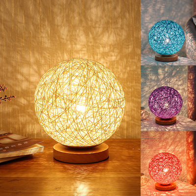 Lámpara LED Sepak Takraw Cielo Estrellado USB - Luz Nocturna Infantil de Mesita - Image 44