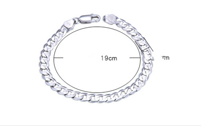 Pulsera de Plata para Hombre Estilo Látigo Trenzado - Image 5