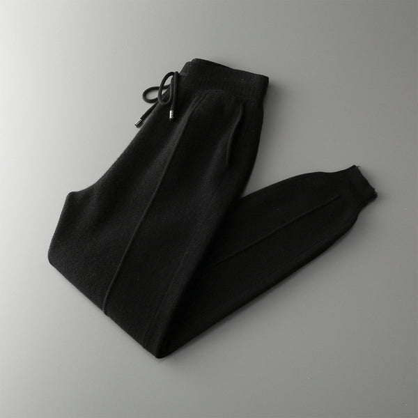 Pantalones de Cachemira Acolchados para Hombre - Comodidad Atlética Casual