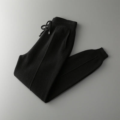 Pantalones de Cachemira Acolchados para Hombre - Comodidad Atlética Casual