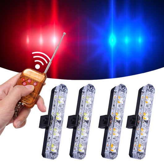 Luz de Emergencia LED Inalámbrica para Auto con Control Remoto