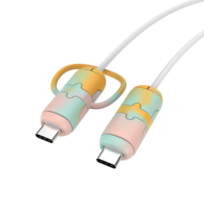 Cable de Datos Multiespecificación con Funda Protectora de Silicona y Correa de Almacenamiento - Image 25