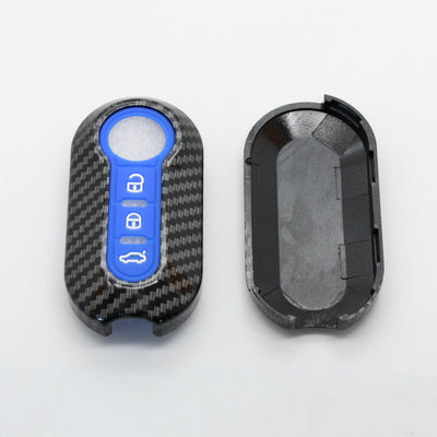 Funda de Fibra de Carbono para Llave Remota Fiat 500 - Protección Premium