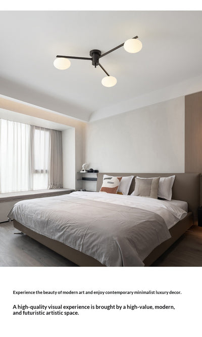 Lámpara de Techo Cobre Macizo para Sala y Dormitorio - Image 11