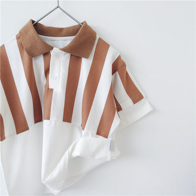 Playera de Rayas para Niño - Manga Corta Fresca y Cómoda - Image 10