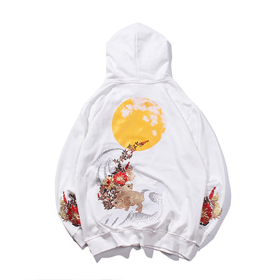 Sudadera con Capucha Bordada Estilo Chino Ligera - Image 5