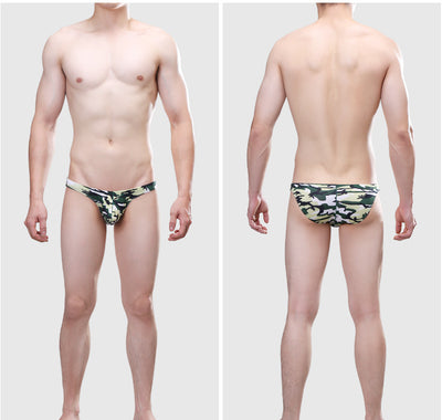 Calzoncillos Deportivos Camuflaje Cintura Baja Absorbentes de Sudor - Image 26