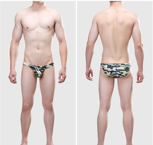 Calzoncillos Deportivos Camuflaje Cintura Baja Absorbentes de Sudor - Image 26