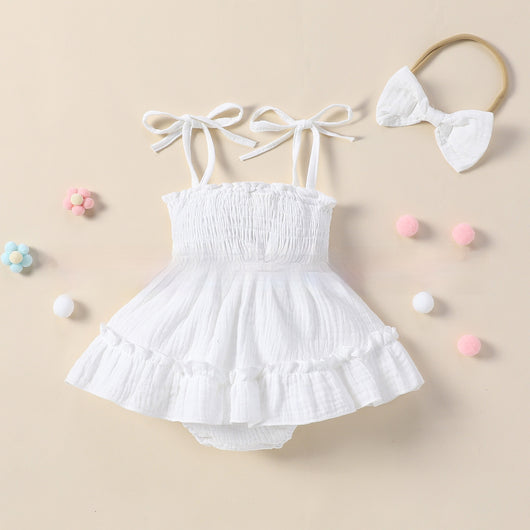 Vestido Camisero Coreano para Bebé - Estilo Casual Versátil - Image 8
