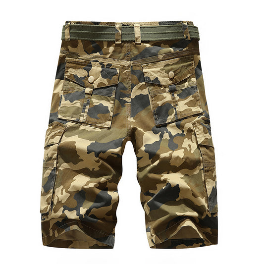Pantalones Cortos de Trabajo Tipo Overol para Hombre - Verano