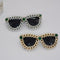 Gafas Cat Eye con Detalles de Diamantes - Estilo Urbano para Mujeres