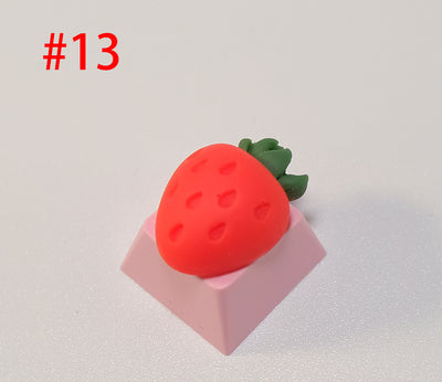 Keycap 3D de Frutas Realistas con Eje Cruzado - Image 10