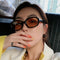 Gafas de Sol Oval Trend Efecto Cóncavo - Estilo Statement