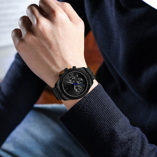 Reloj de Negocios Premium con Pulsera de Acero Sólido - Image 7