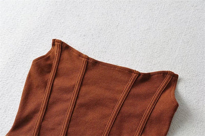 Top Tubo con Diseño de Cinta en la Cintura - Image 19