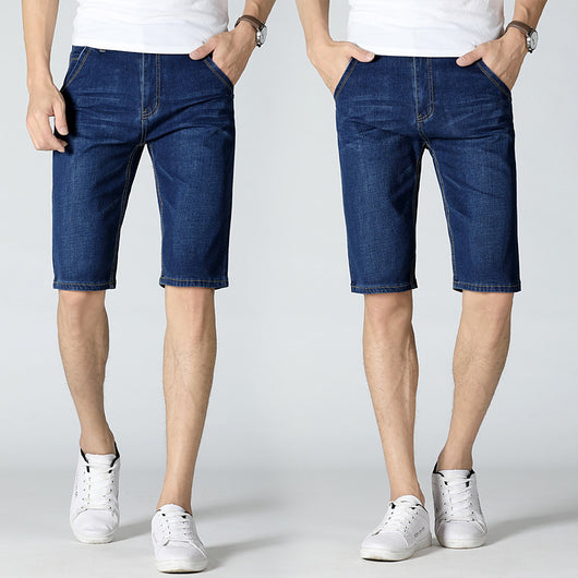 Shorts de Mezclilla Elástica y Transpirable - Image 5