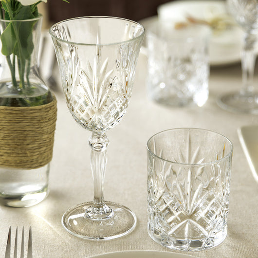 Copa de Vino Tinto Household Melody Cristal Tallado - Image 3