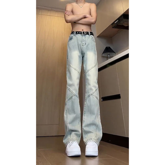 Jeans Rectos Clásicos American High Street para Hombre - Image 3