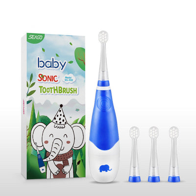 Cepillo de Dientes Eléctrico Infantil - Suave y Resistente al Agua - Image 6