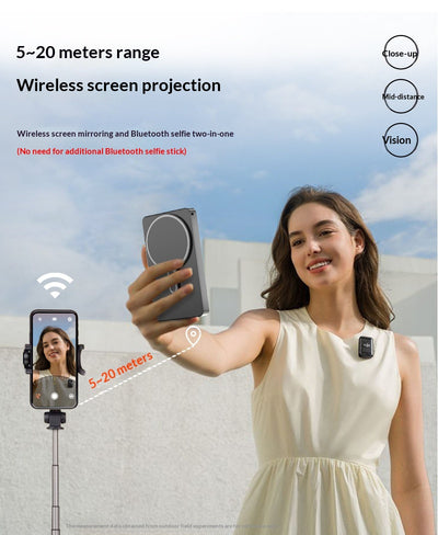 Soporte Magnético para Celular con Pantalla Espejo para Selfies - Image 18