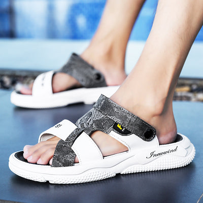 Sandalias y Pantuflas Casuales de Playa para Hombre - Calzado de Verano Versátil