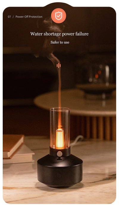 Humidificador Ultrasónico Retro 150ml con Luz Nocturna y Difusor de Aromas - Image 14