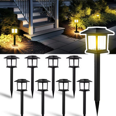 Lámpara Solar de Jardín con Enchufe - Iluminación Automática - Image 12