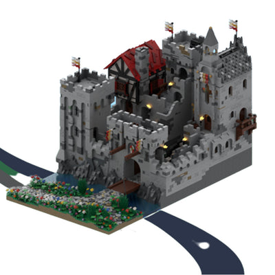 Castillo del Reino León - Bloques de Construcción Plásticos