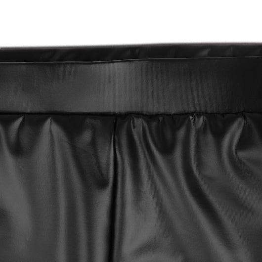 Pantalones de Cuero PU Cintura Alta Ajustados con Abertura - Image 5