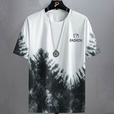 Camiseta Casual Versátil con Gradiente y Manga Media - Image 14