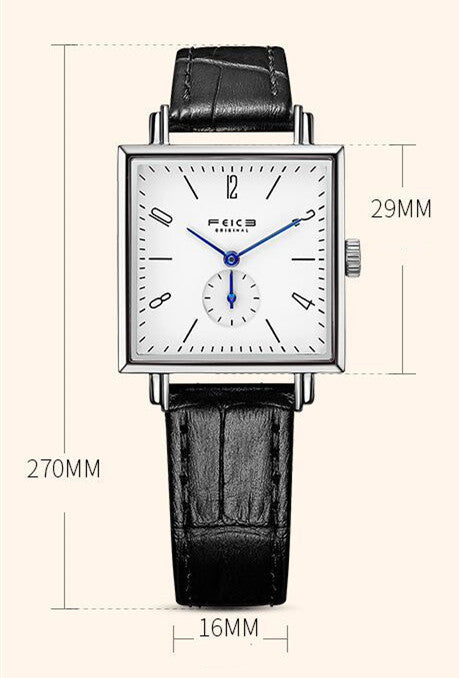 Reloj de Cuarzo Minimalista Unisex con Diseño Cuadrado - Image 14