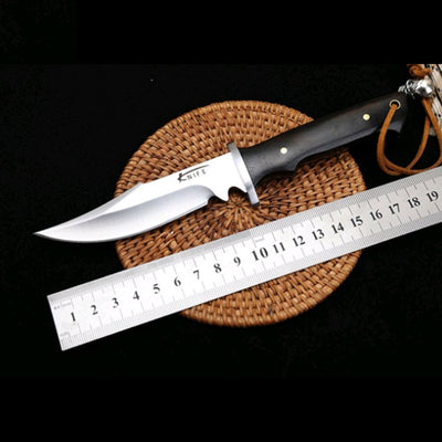 Cuchillo de Camping Táctico Hoja Fija - Herramienta EDC Profesional para Aventura y Supervivencia - Image 7