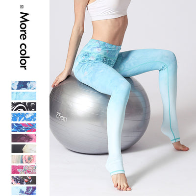 Pantalones de yoga estampados para mujer - Image 3