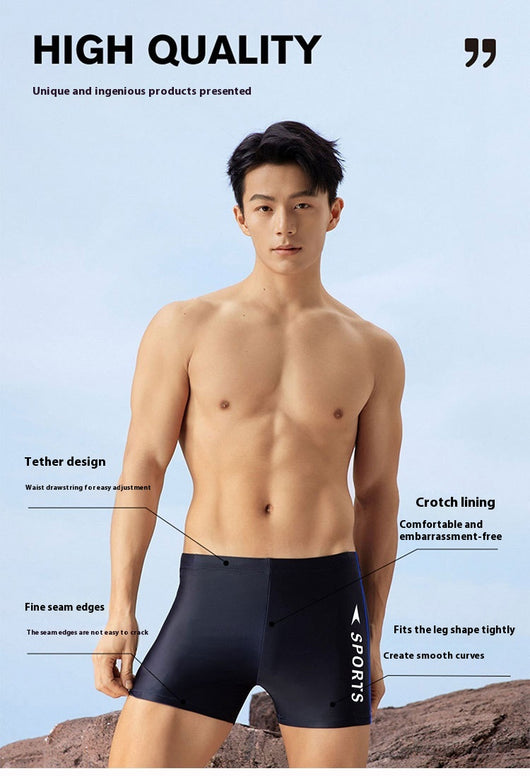 Bañador Deportivo Talla Grande con Control Abdominal para Aguas Termales - Image 16