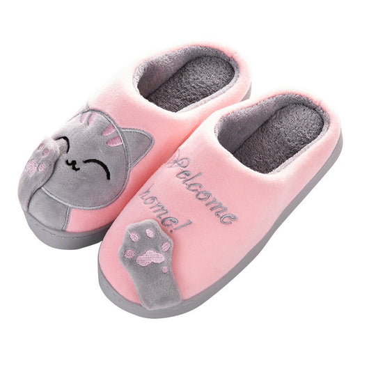 Pantuflas de Invierno Gato de la Suerte - Algodón Cómodo para Casa - Image 13